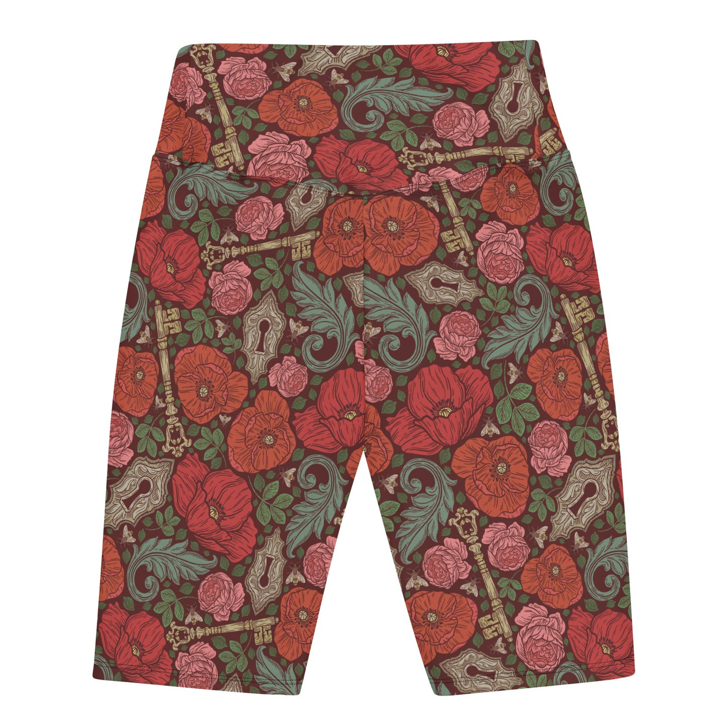 Locket Down Biker Shorts