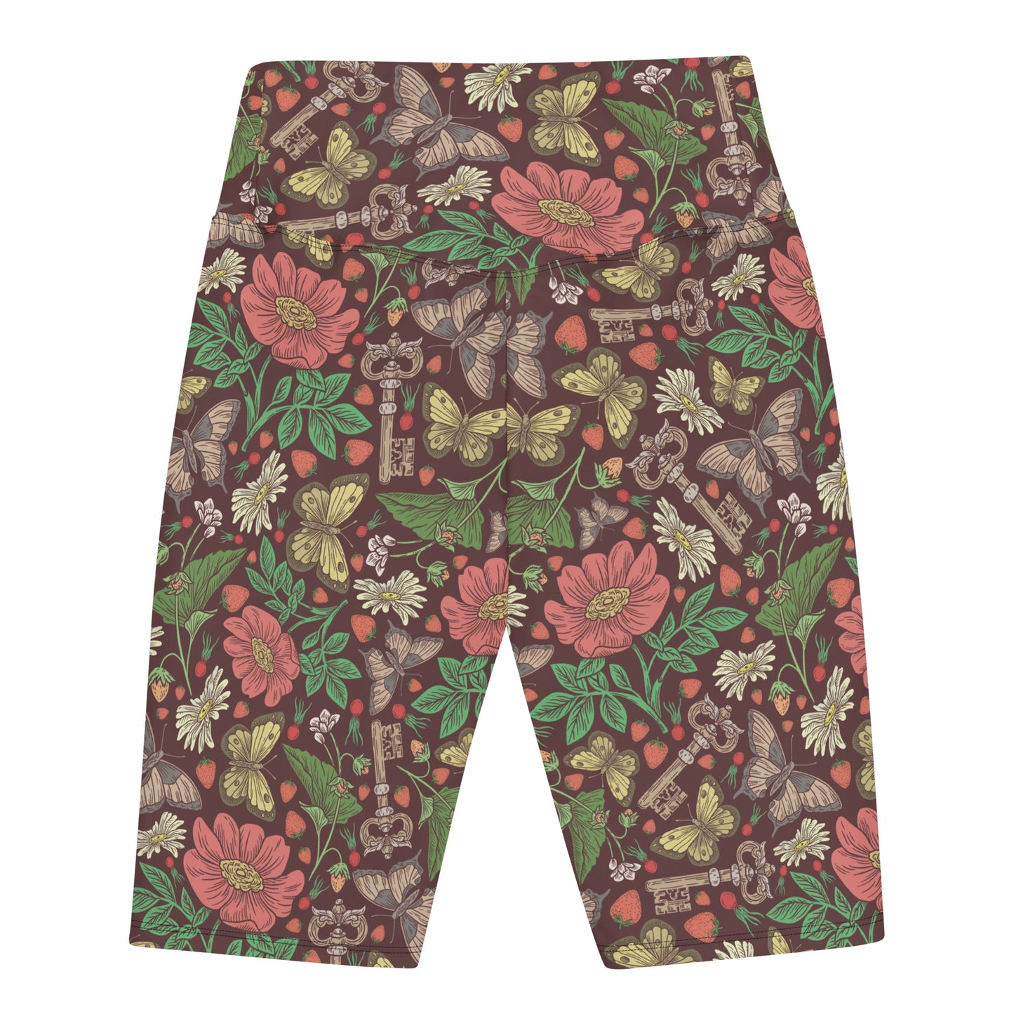 Secret Garden Biker Shorts