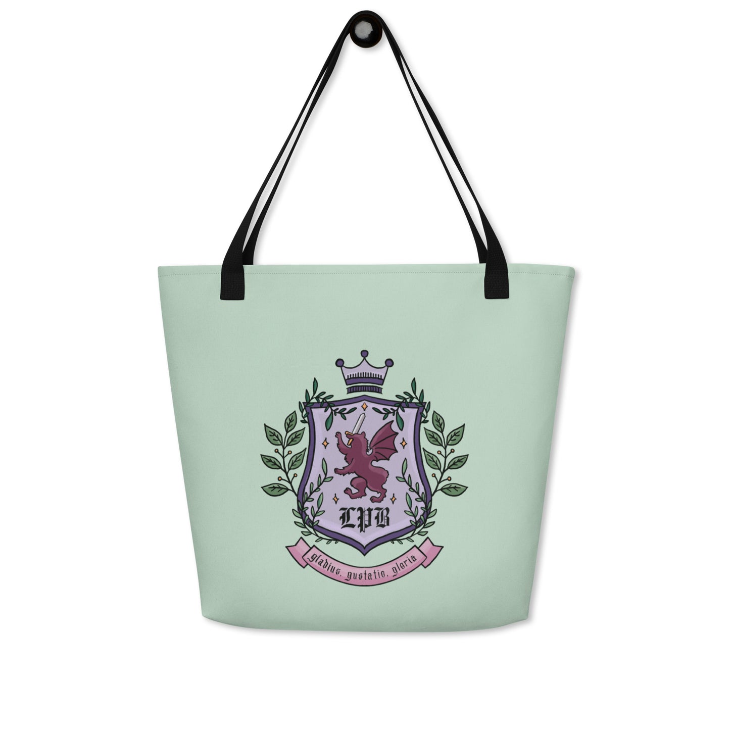 @MistyMountainLegends - Lady Pinto Bean All-Over Print Large Tote Bag