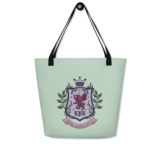 @MistyMountainLegends - Lady Pinto Bean All-Over Print Large Tote Bag