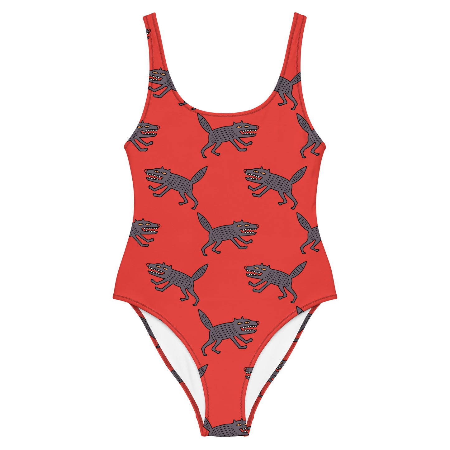 Thirsty Like the Wolf One-Piece Swimsuit
