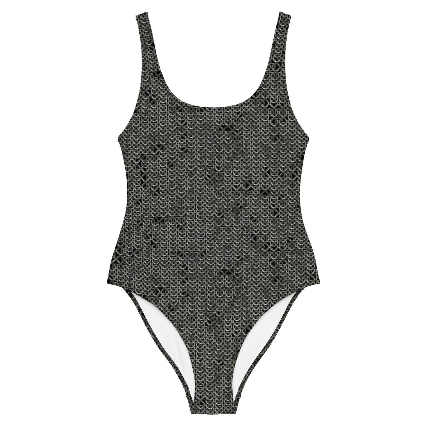 Chain Mail One-Piece Swimsuit