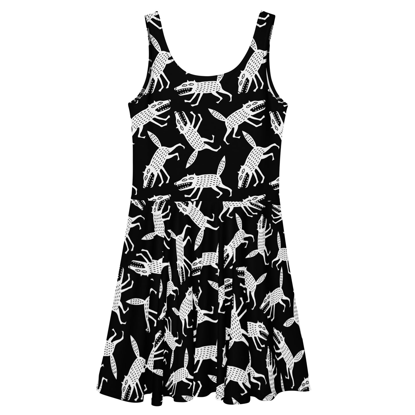 Zany Creatures Skater Dress