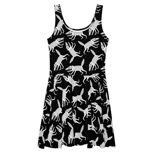 Zany Creatures Skater Dress