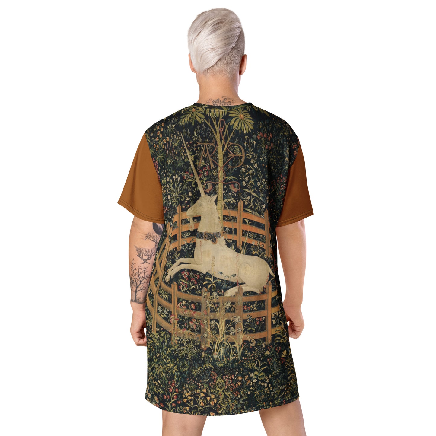 Unicorn Tapestry T-shirt dress