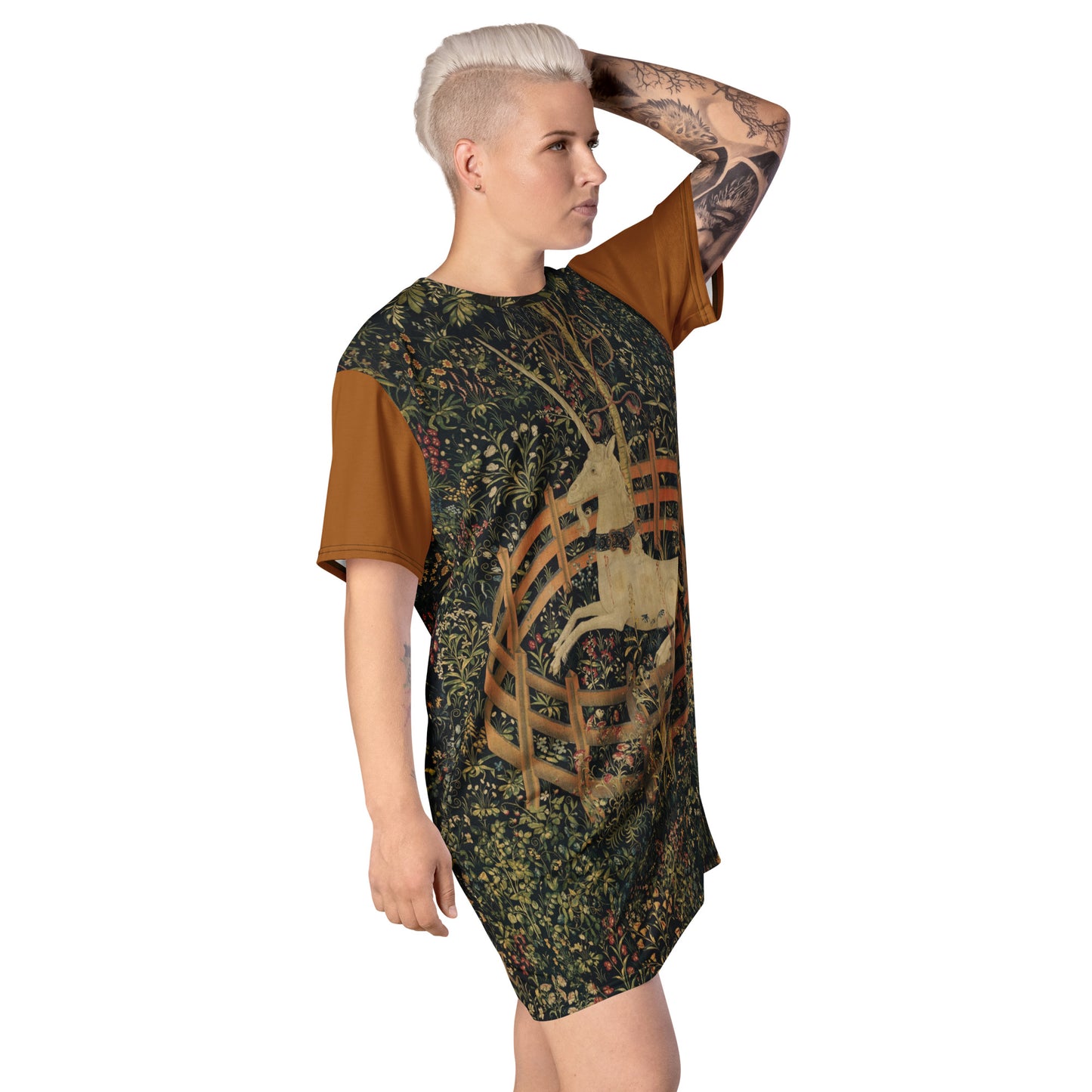 Unicorn Tapestry T-shirt dress