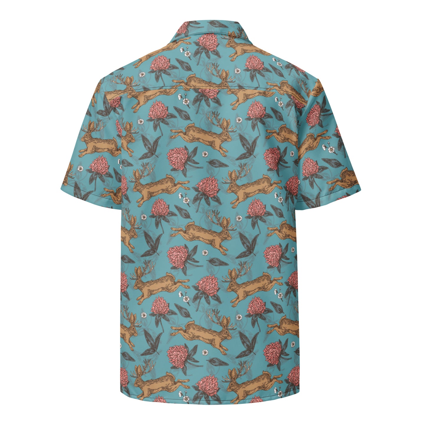 Jackalope Unisex button shirt