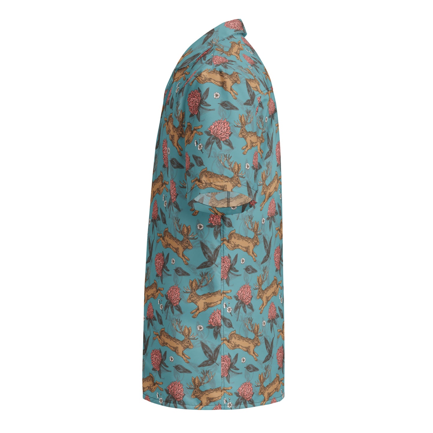 Jackalope Unisex button shirt