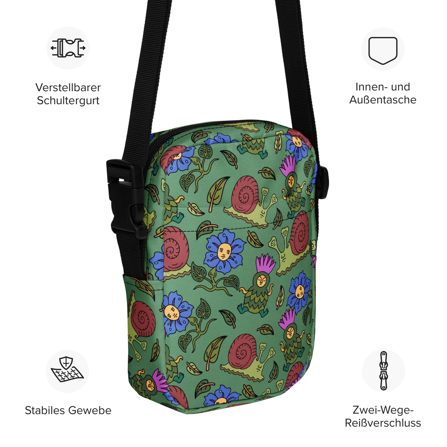 Garden Partyyy Utility crossbody bag