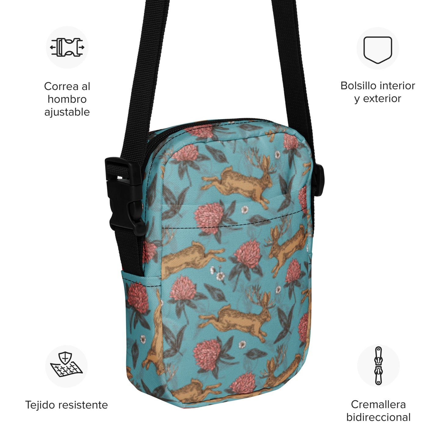 Jackalope Utility crossbody bag