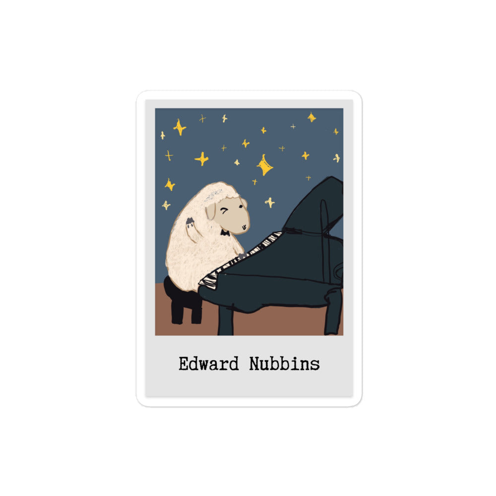 Edward Nubbins Bubble-free stickers