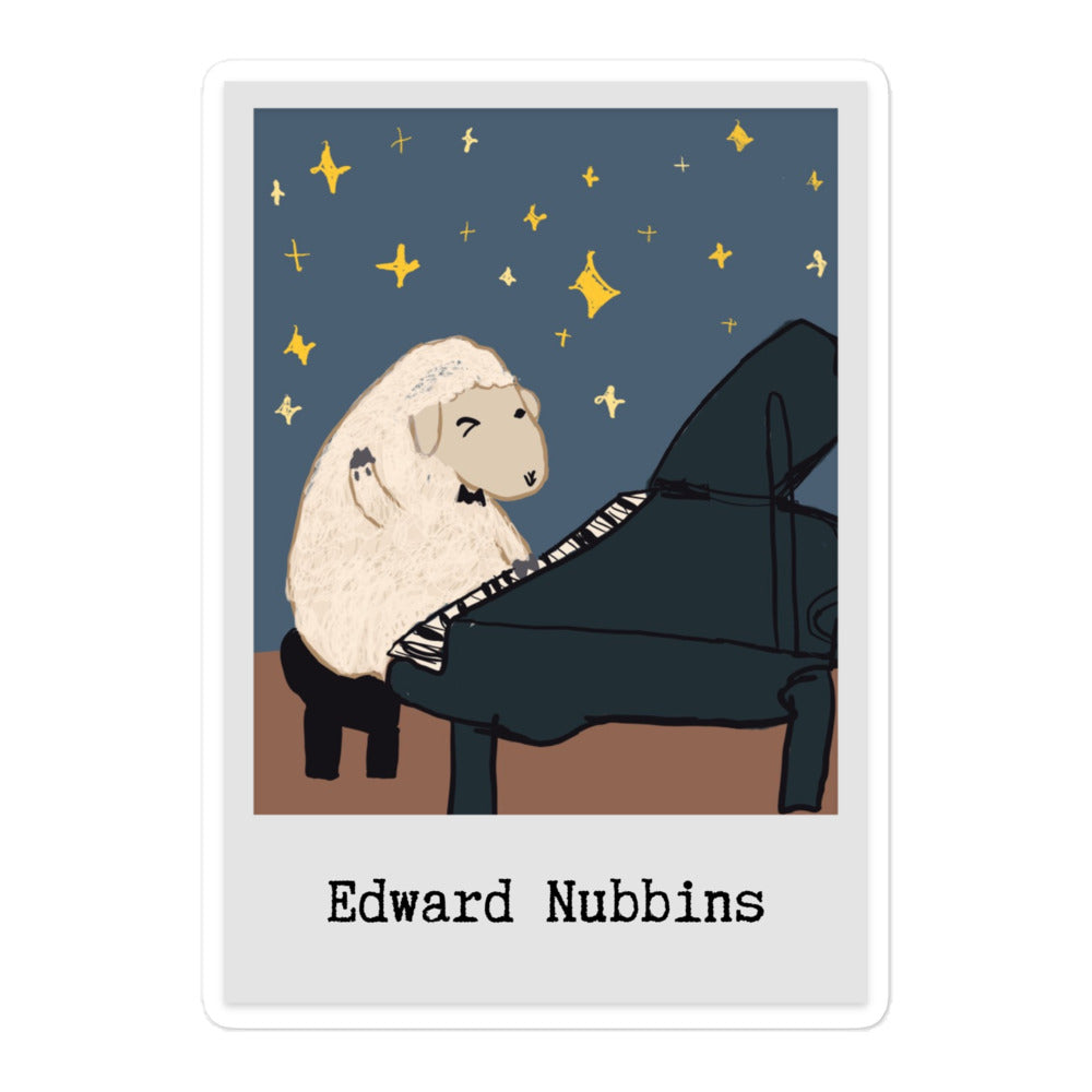 Edward Nubbins Bubble-free stickers