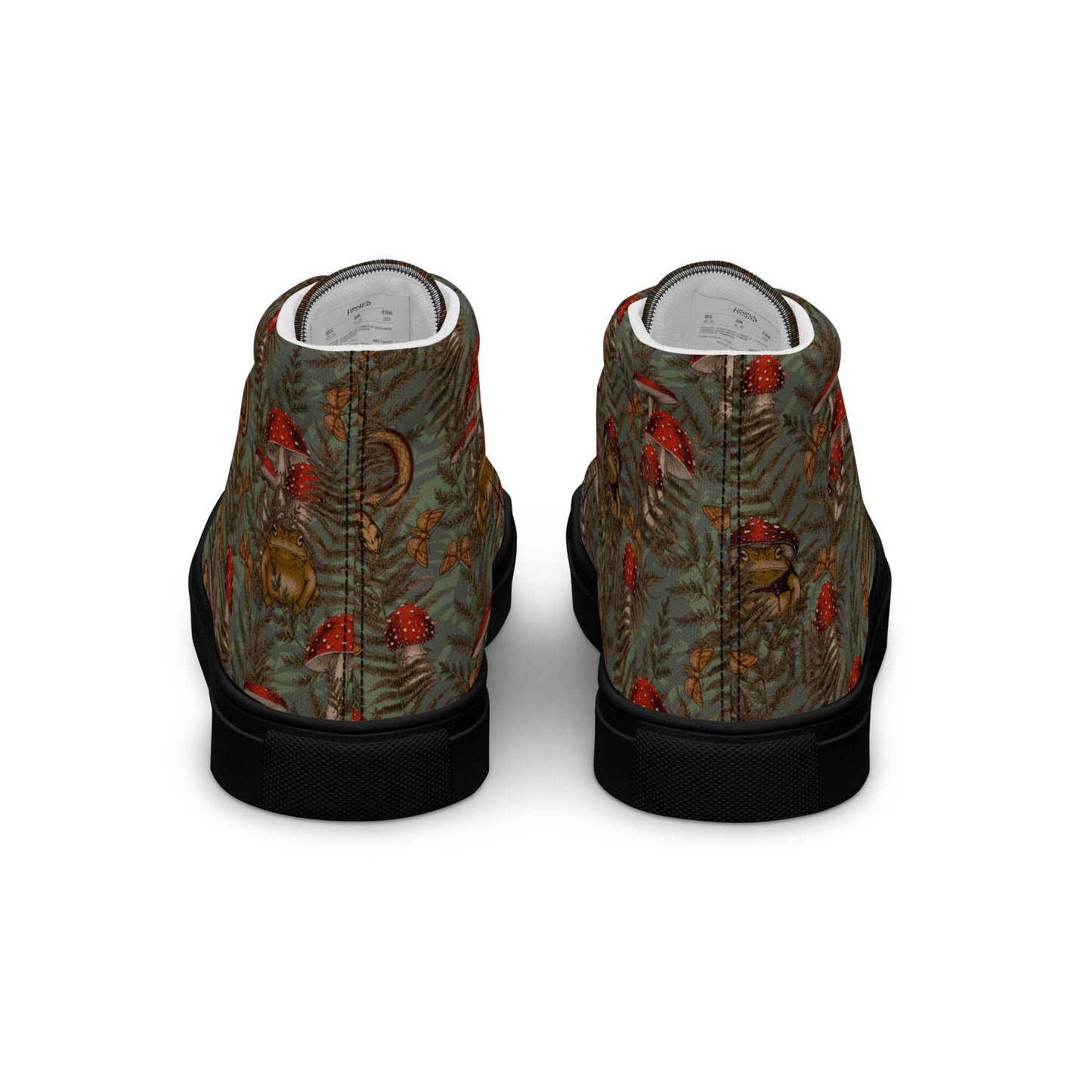 Magic Frog Men’s high top canvas shoes