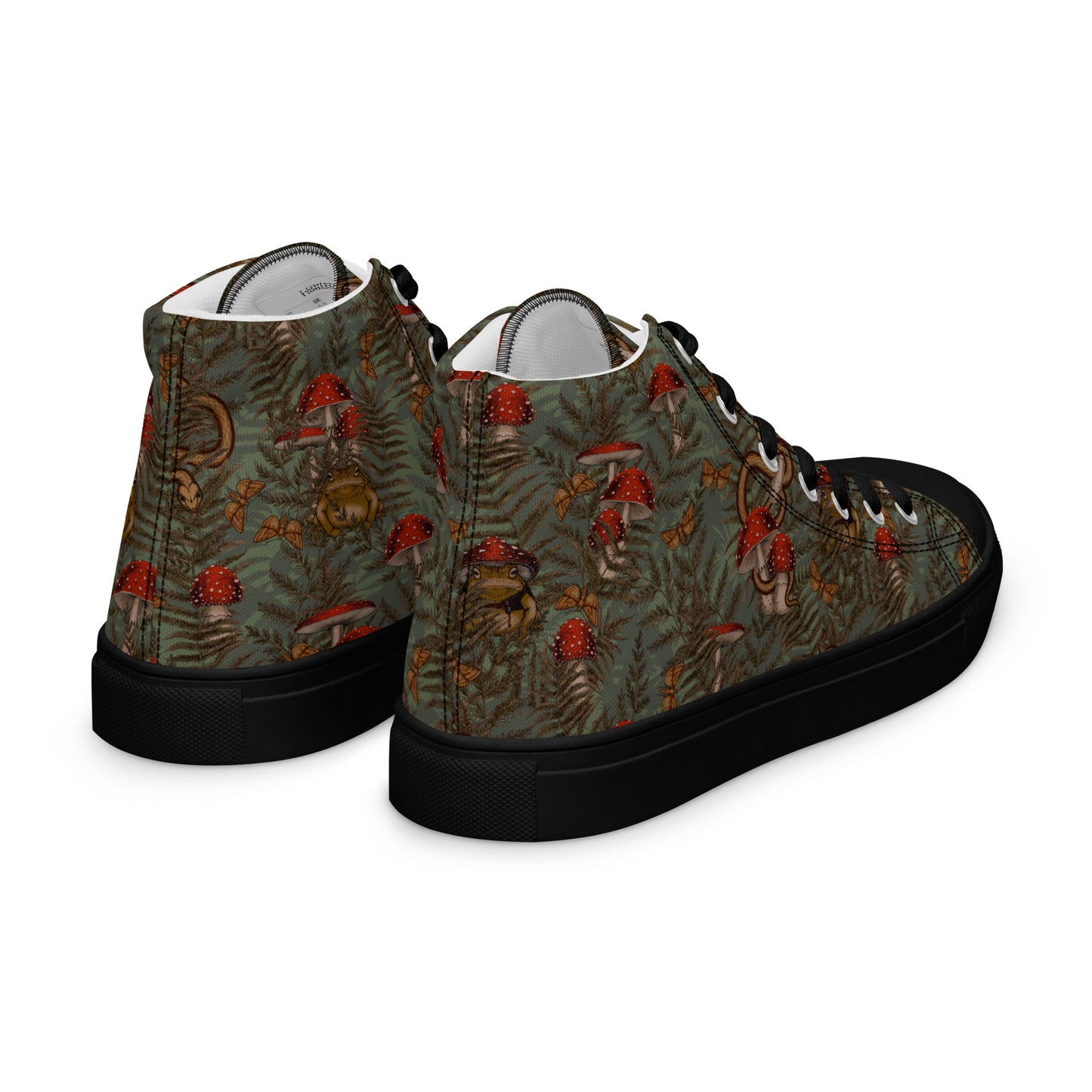 Magic Frog Men’s high top canvas shoes