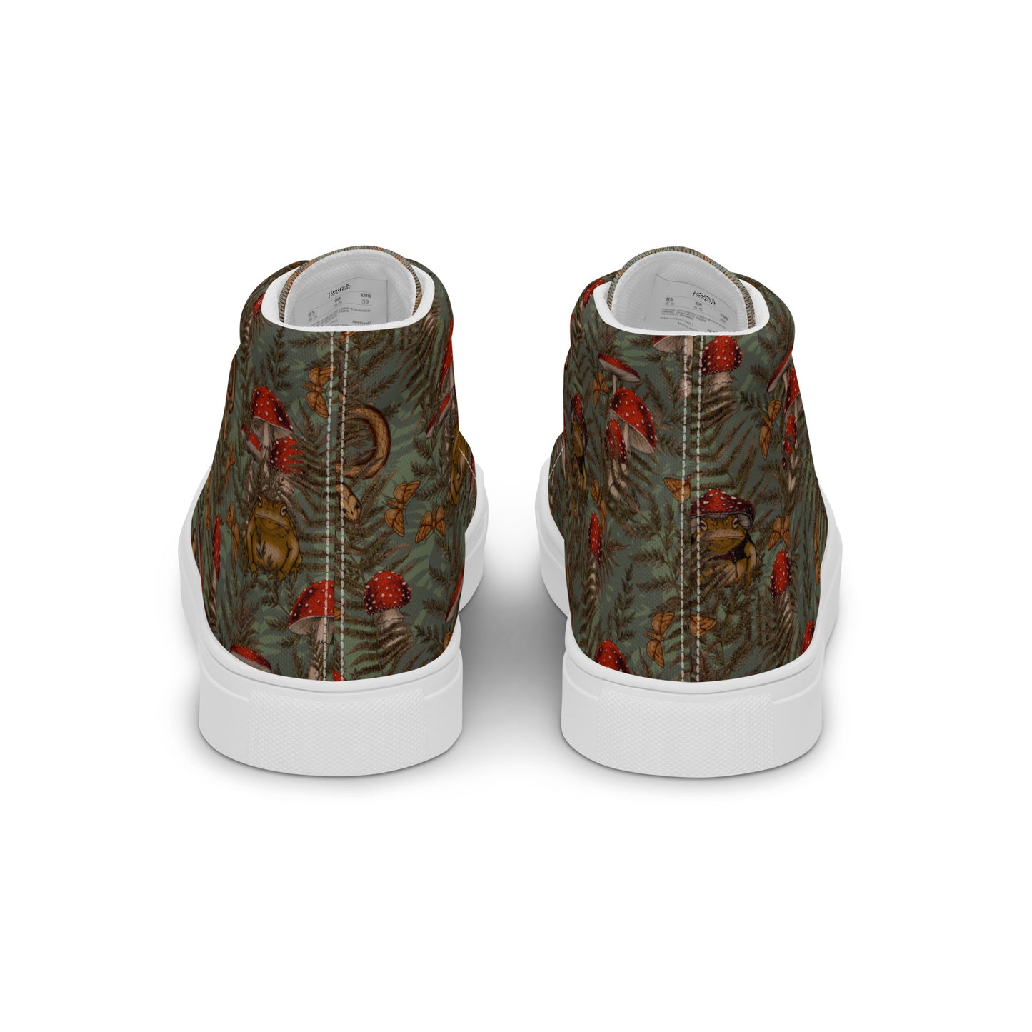 Magic Frog Men’s high top canvas shoes