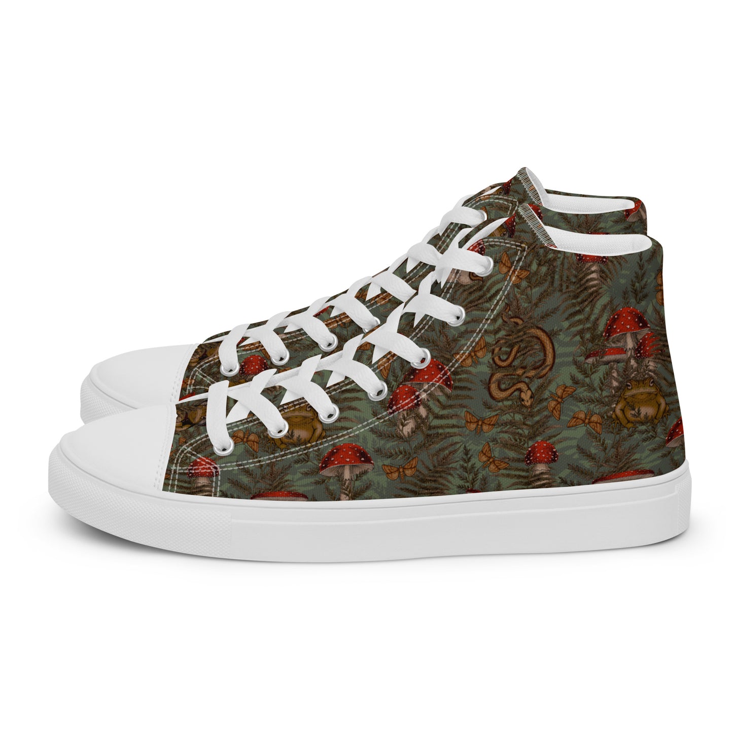 Magic Frog Men’s high top canvas shoes