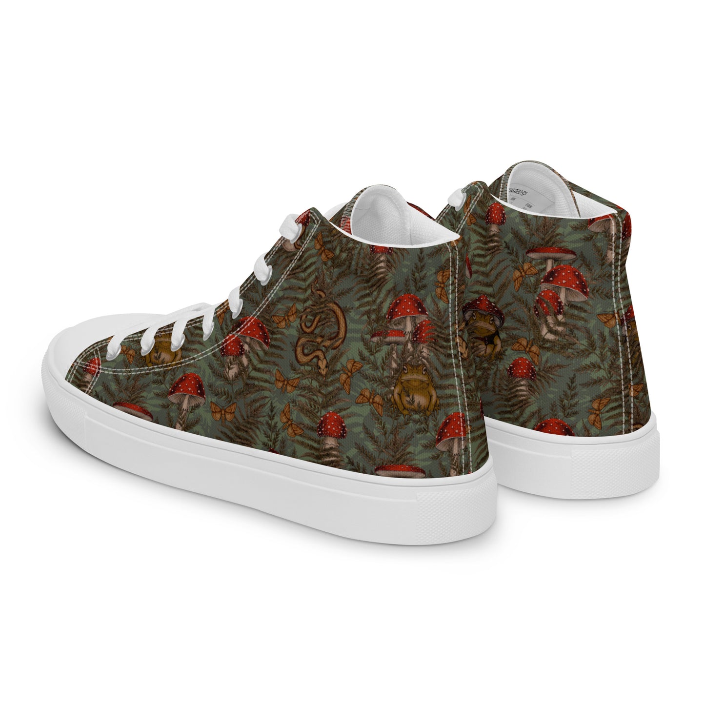 Magic Frog Men’s high top canvas shoes