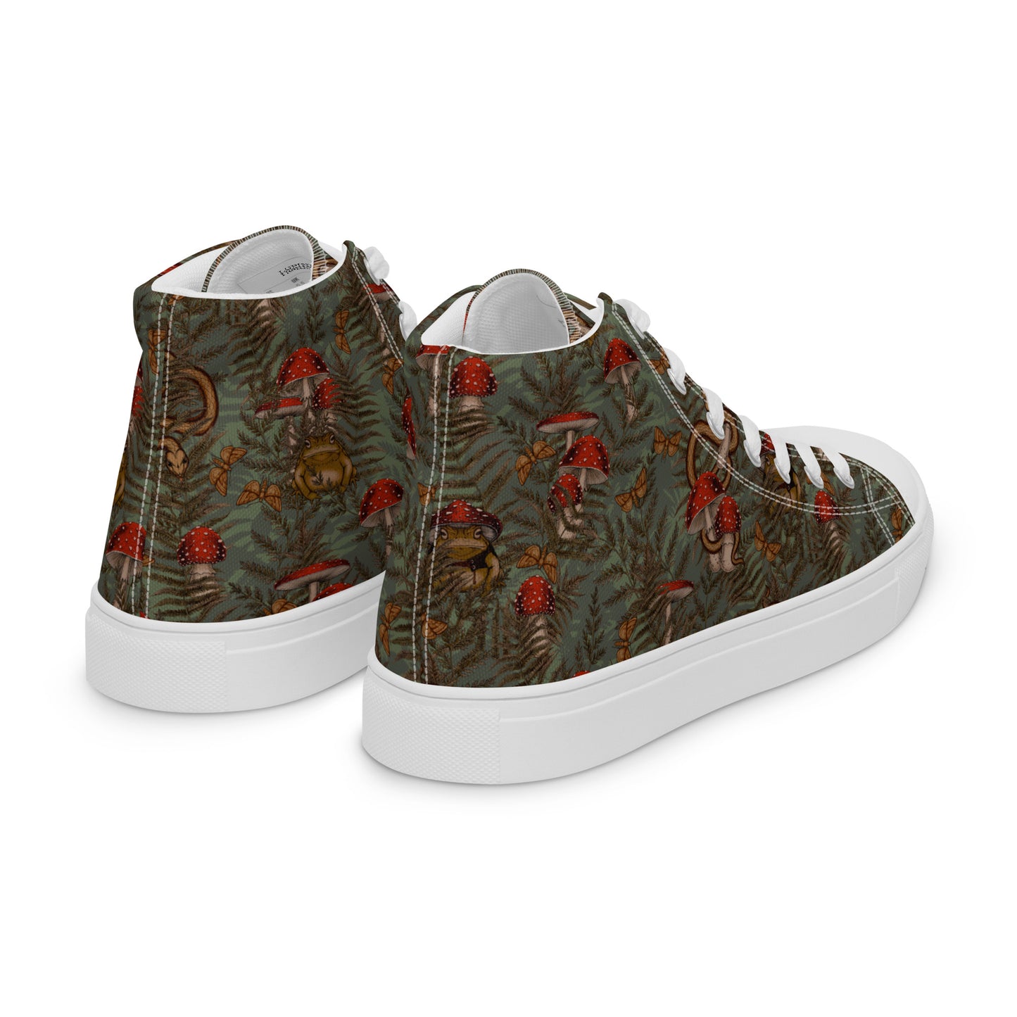 Magic Frog Men’s high top canvas shoes