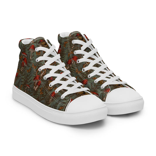 Magic Frog Men’s high top canvas shoes