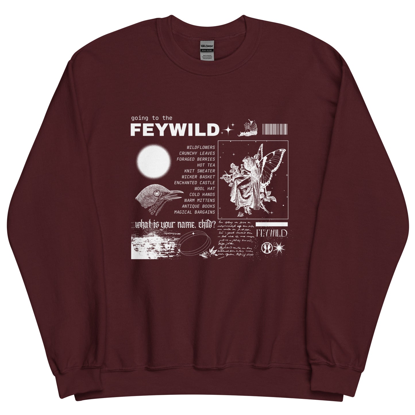 Feywild (Dark) Unisex Sweatshirt