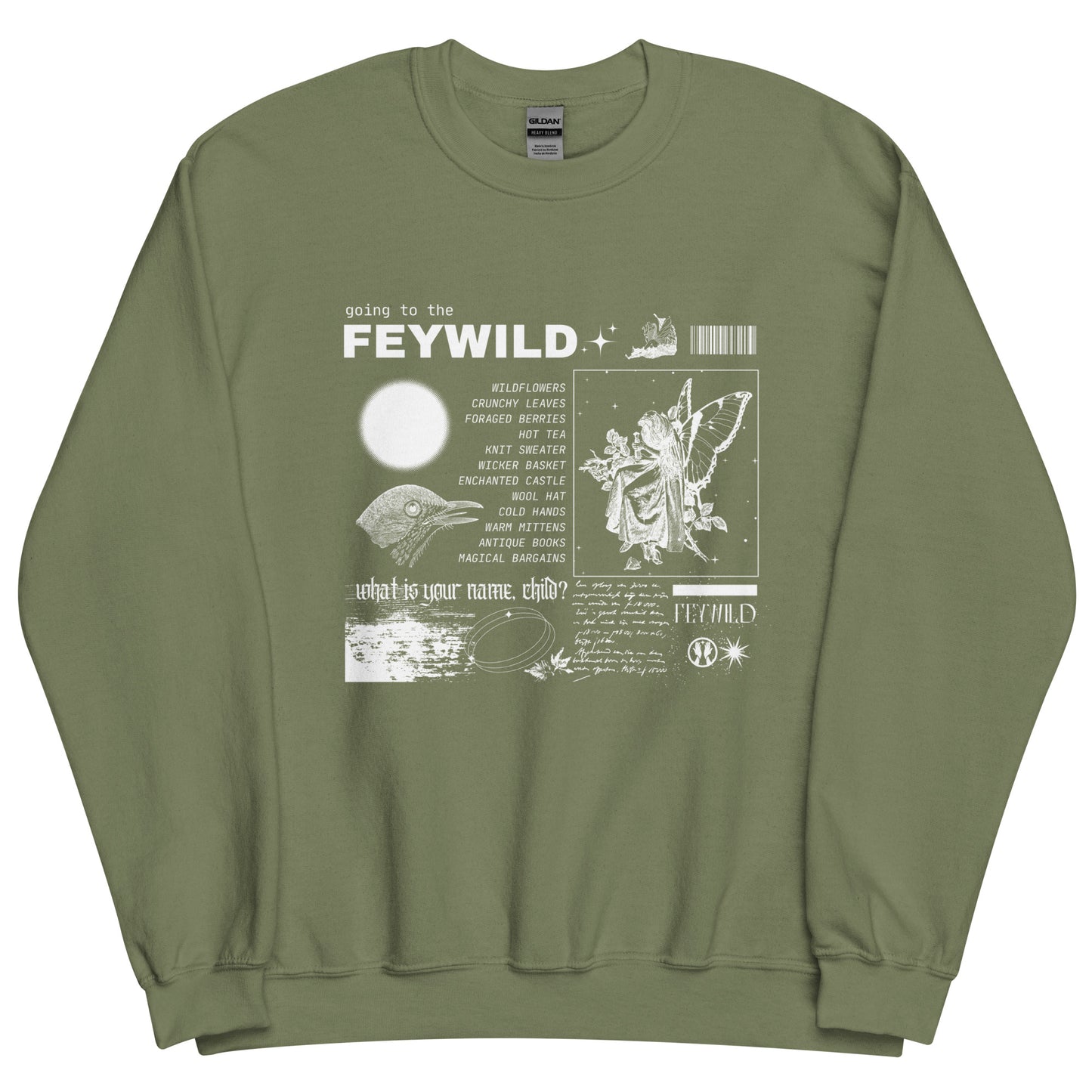 Feywild (Dark) Unisex Sweatshirt
