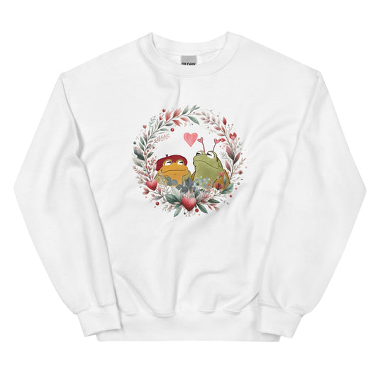 Frog and Toad Do Valentines Unisex Sweatshirt