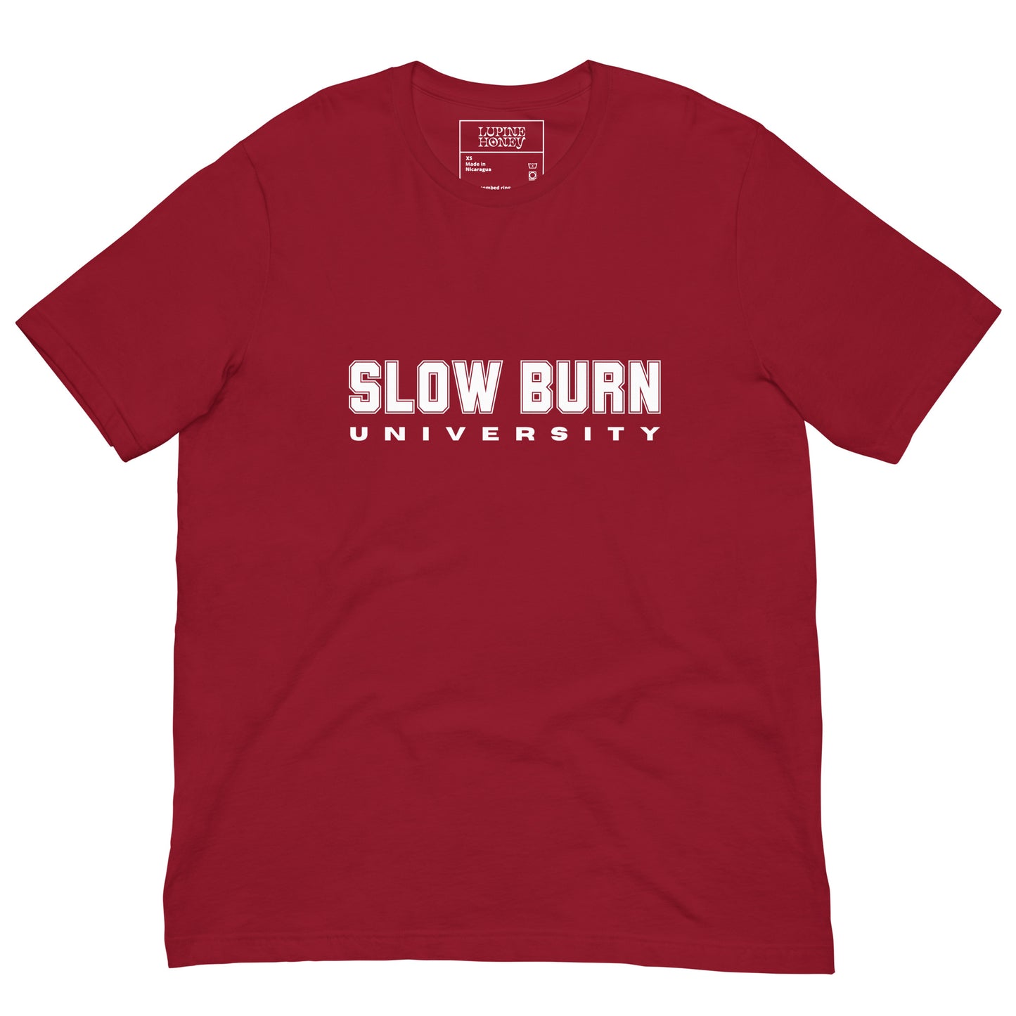 Slow Burn University Unisex t-shirt
