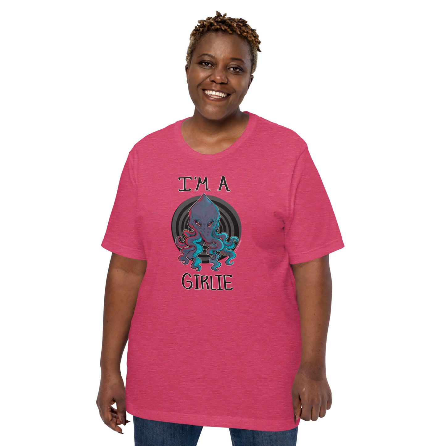 @vjhcreations I'm a (Mindflayer) Girlie Unisex t-shirt