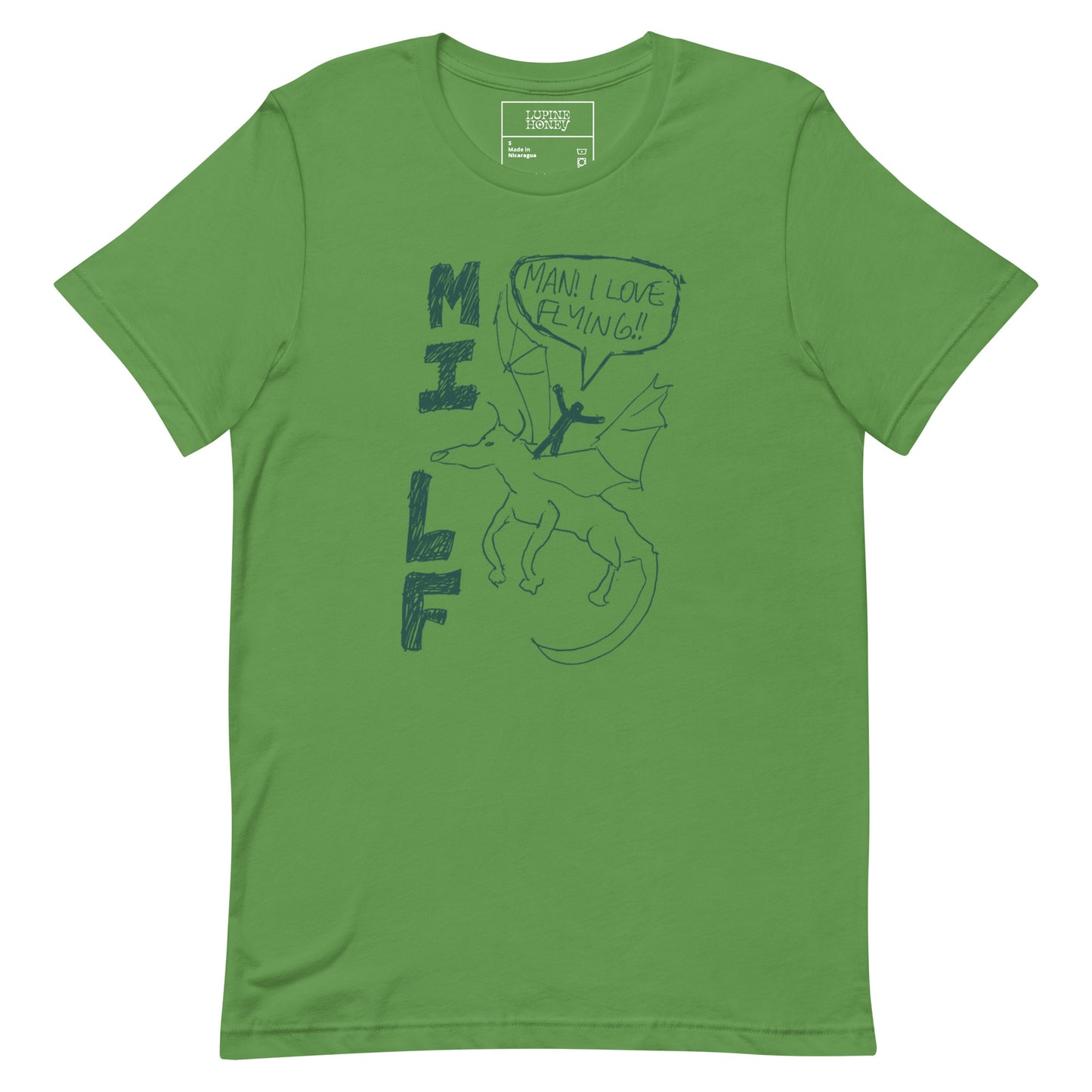 @Abzkelly Man I Love Flying (MILF) Unisex t-shirt