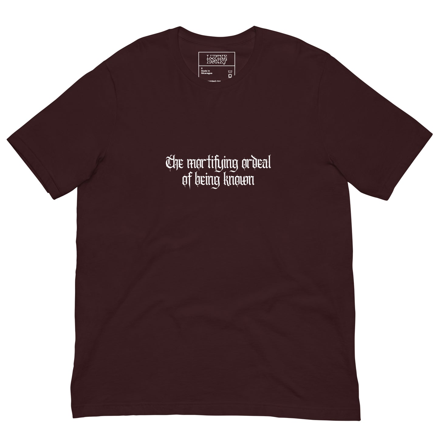 Mortifying Ordeal Unisex t-shirt