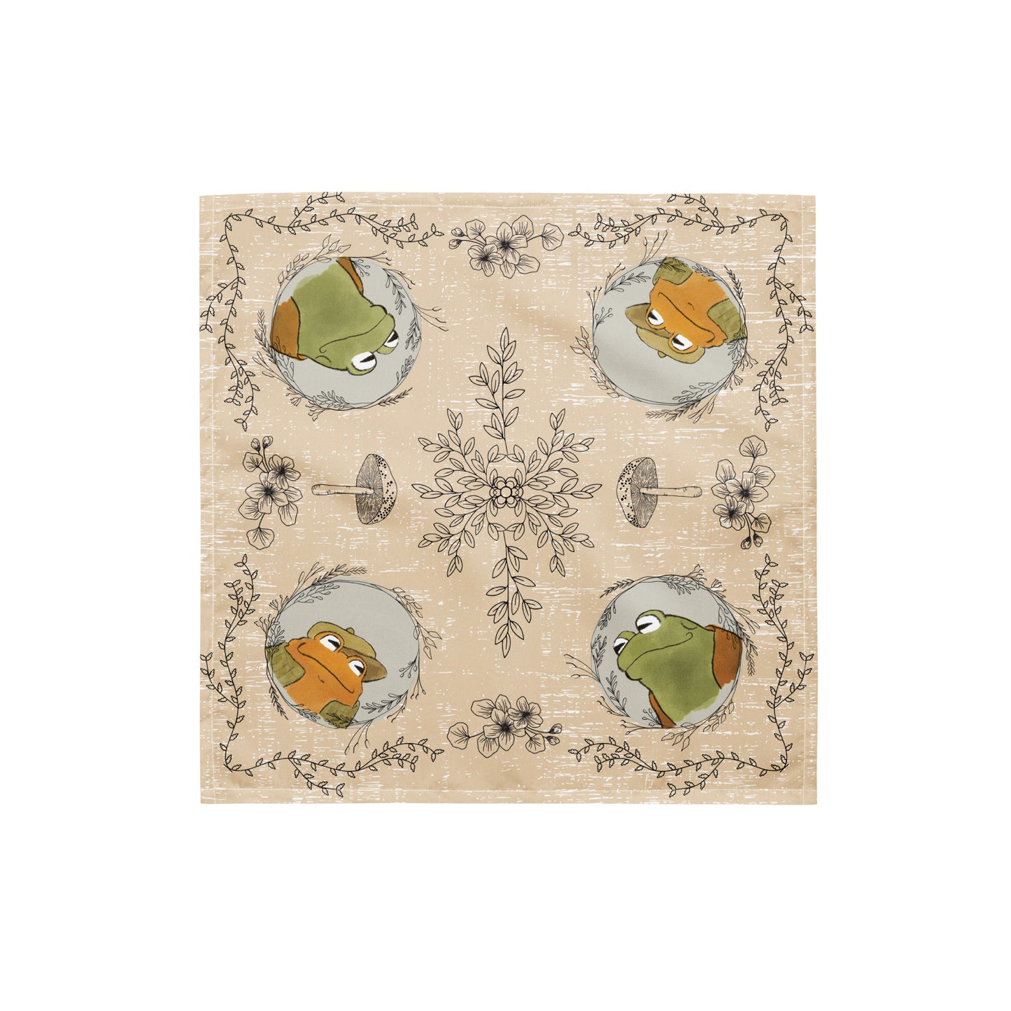 Frog and Toad bandana