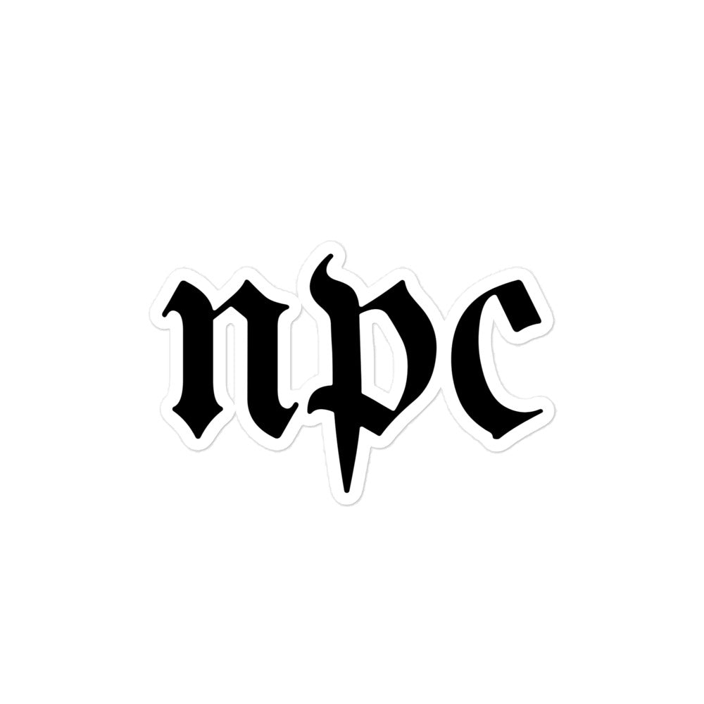 NPC Sticker