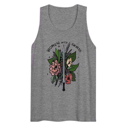 Women with Swords Unisex Tank