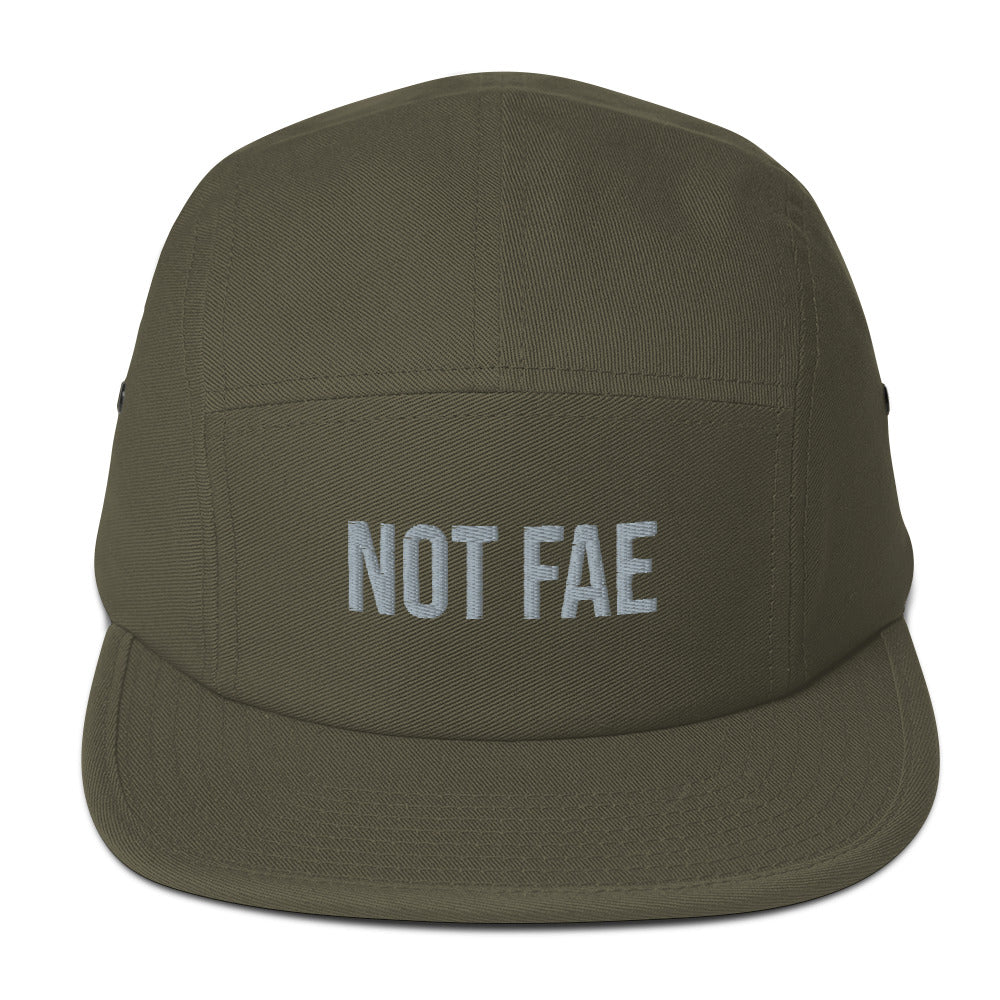 Not Fae Five Panel Cap