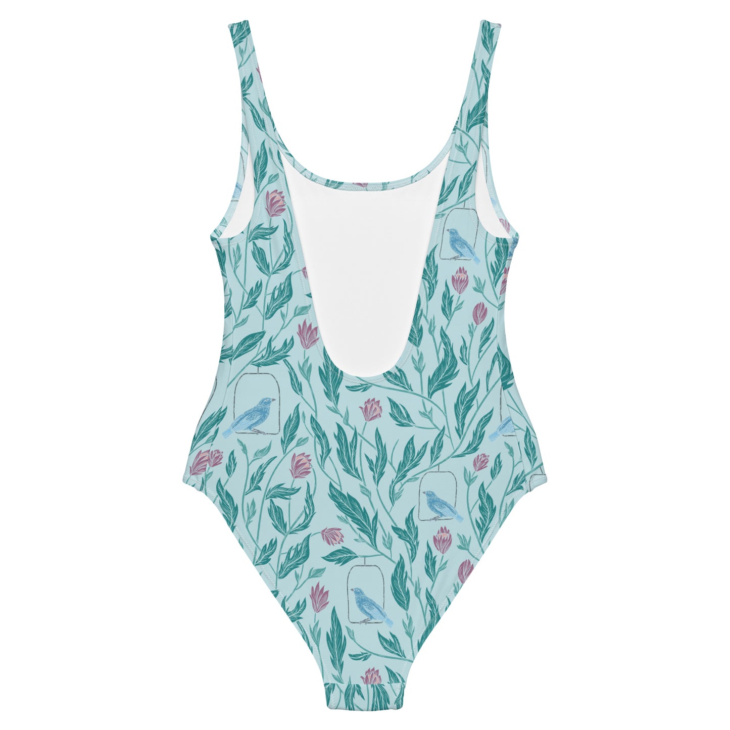 Swingin' Bluebirds One-Piece Swimsuit