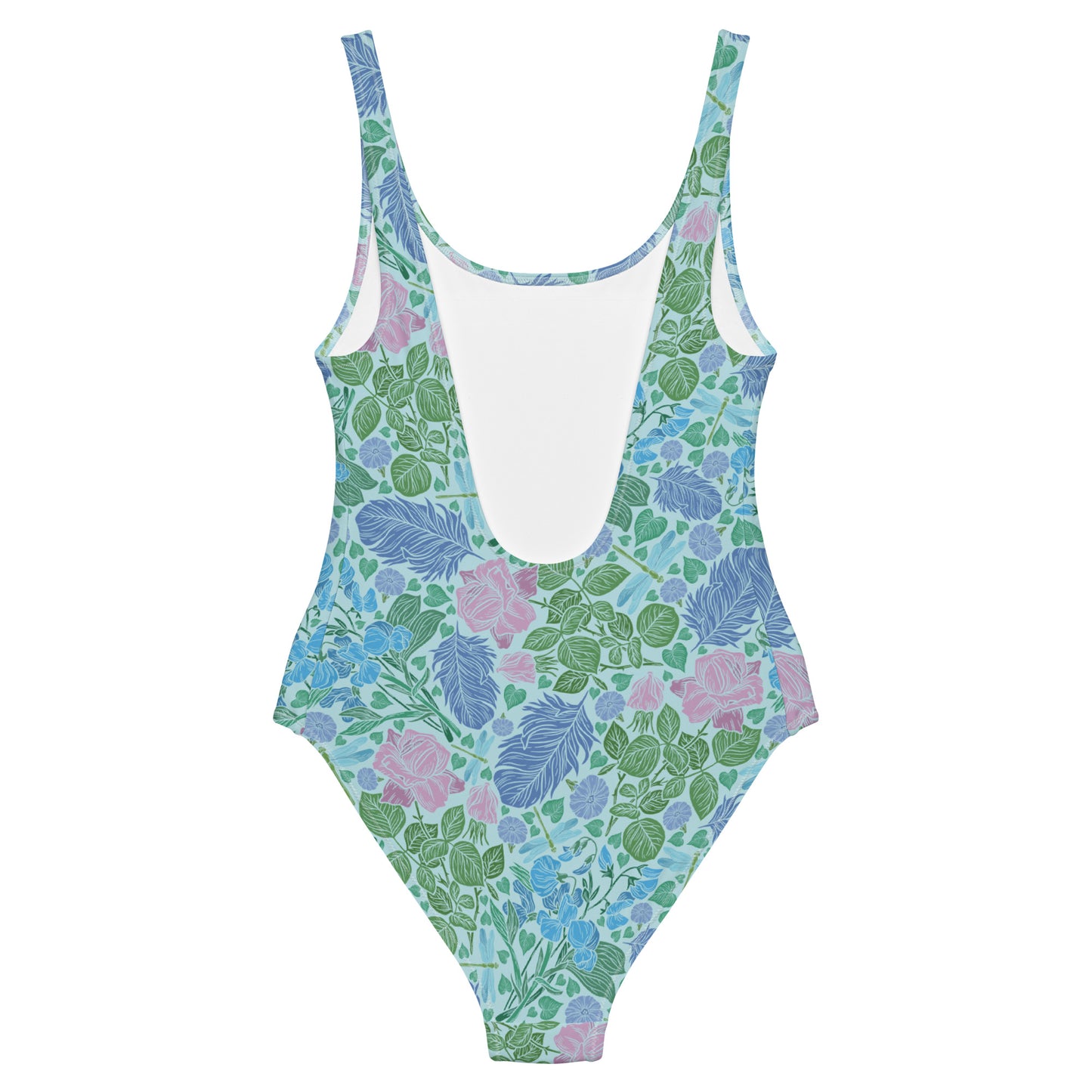 Bluebirds of a Feather One-Piece Swimsuit