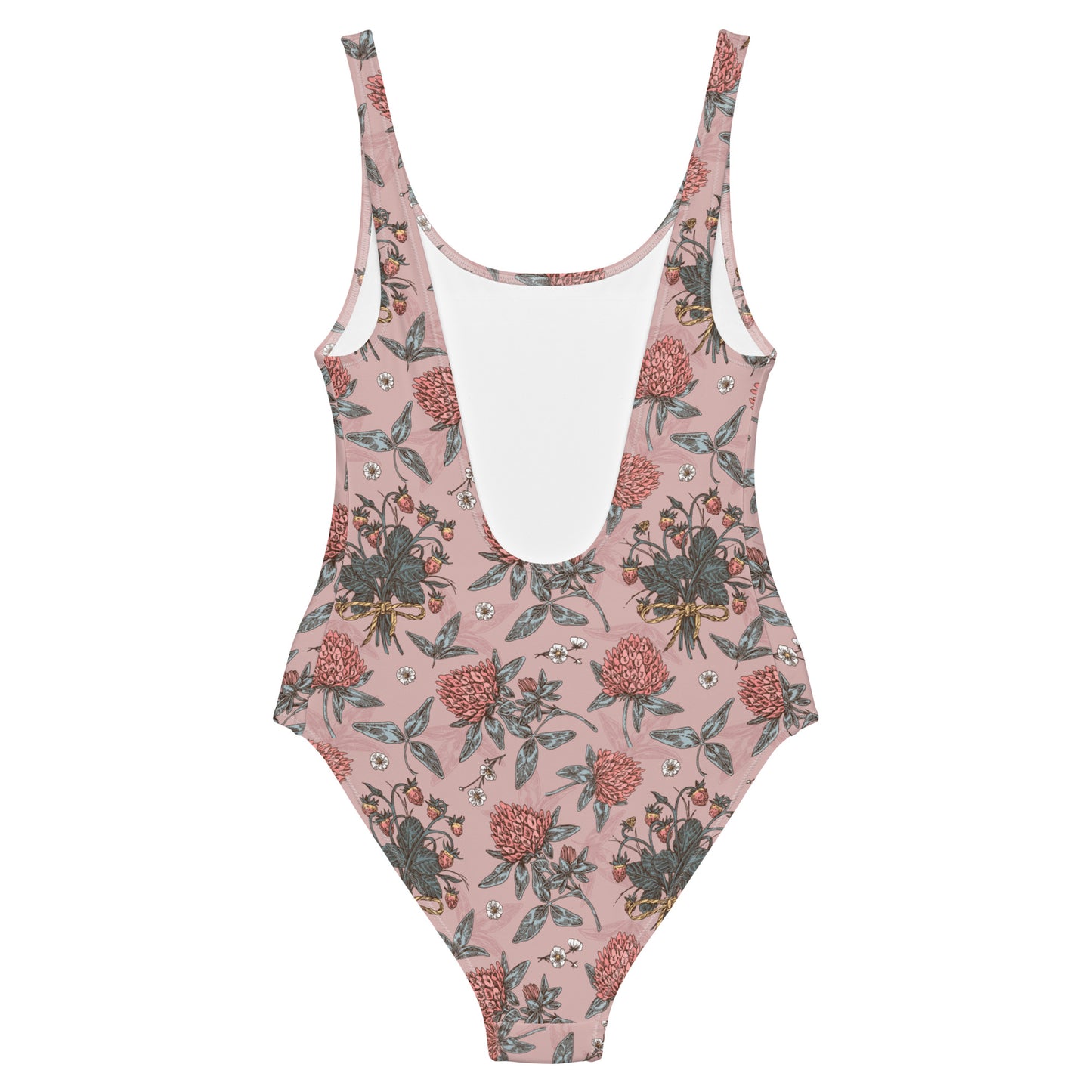 Pink Thistle One-Piece Swimsuit