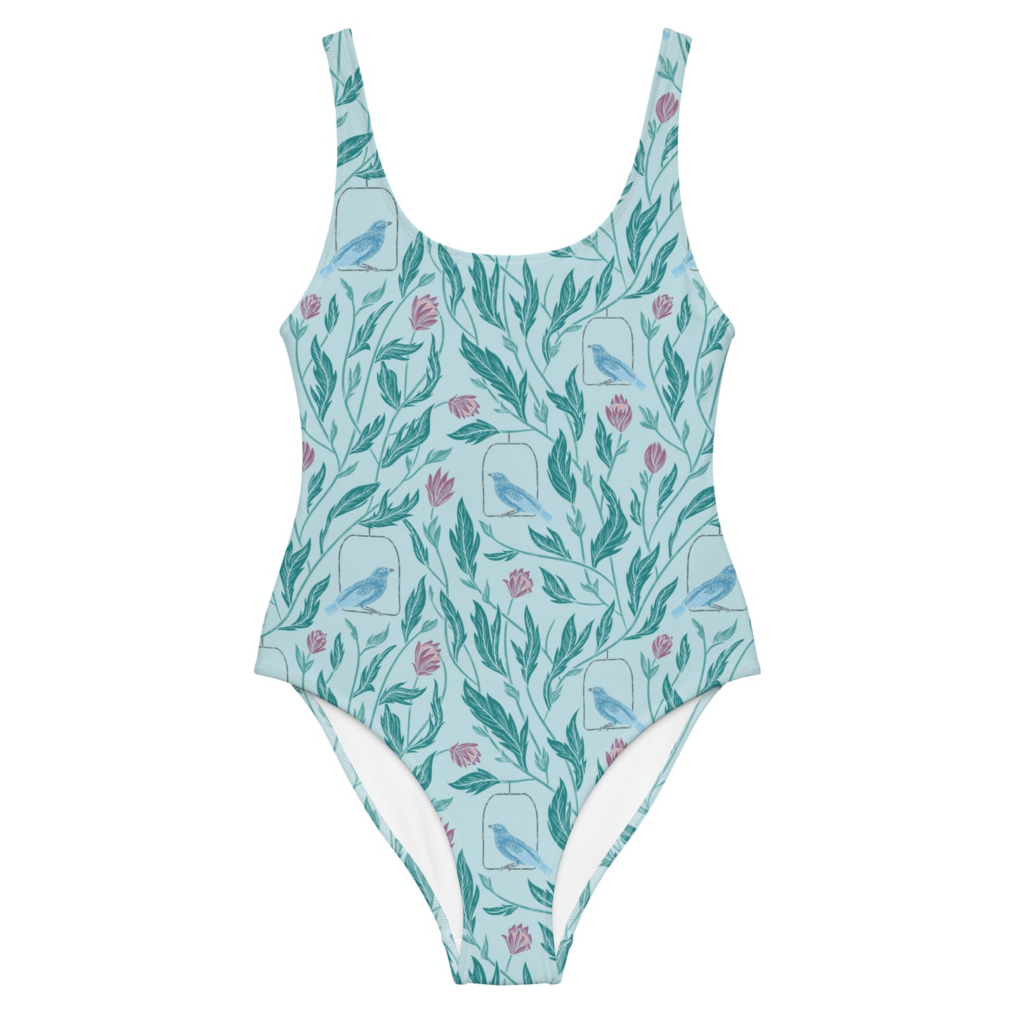 Swingin' Bluebirds One-Piece Swimsuit