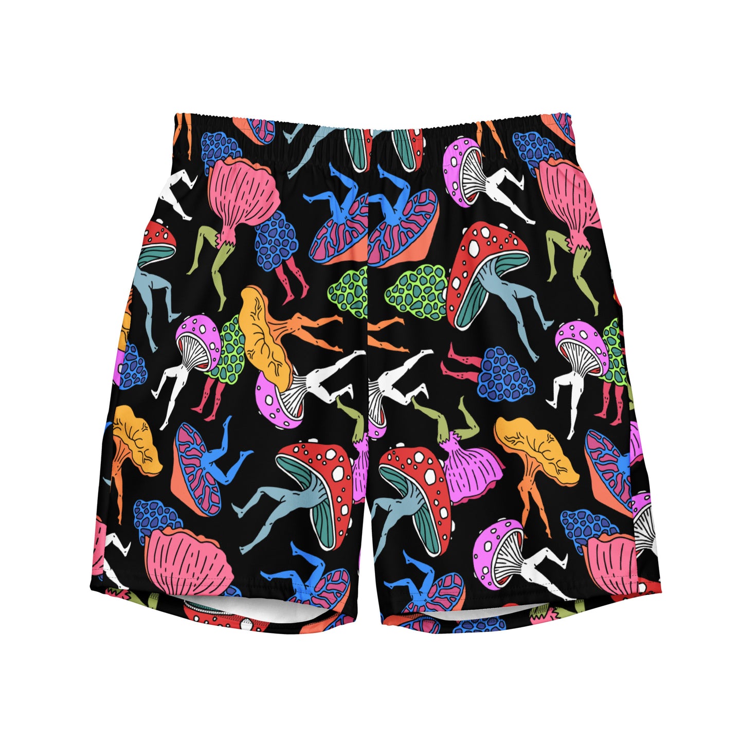 Mushroom Party swim trunks