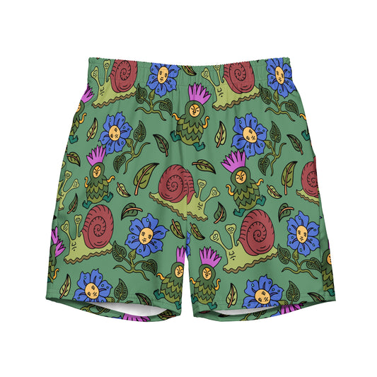 Garden Partyyy Men's swim trunks