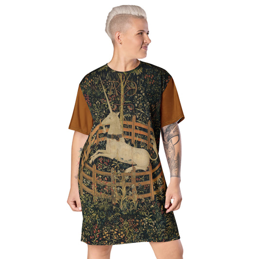 Unicorn Tapestry T-shirt dress