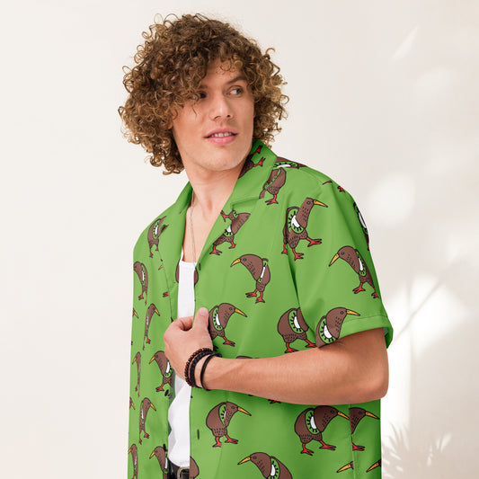 Kiwi Unisex button shirt