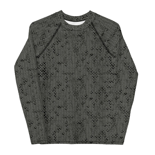 Chain Mail Youth Rash Guard