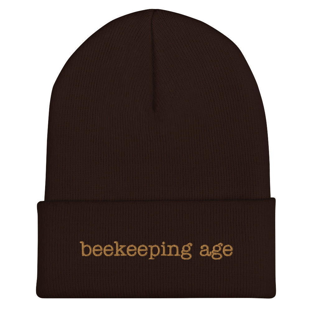 Beekeeping Age Cuffed Beanie