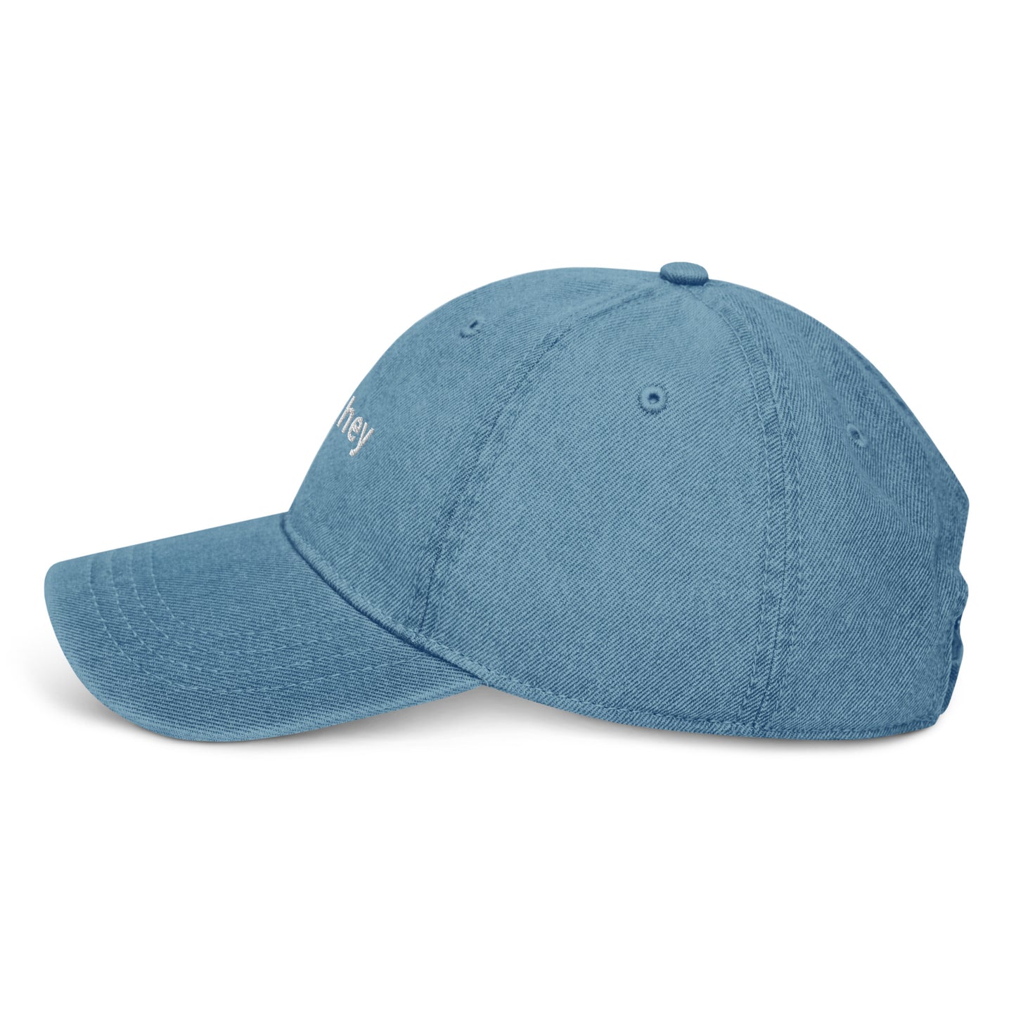 He/They Denim Hat