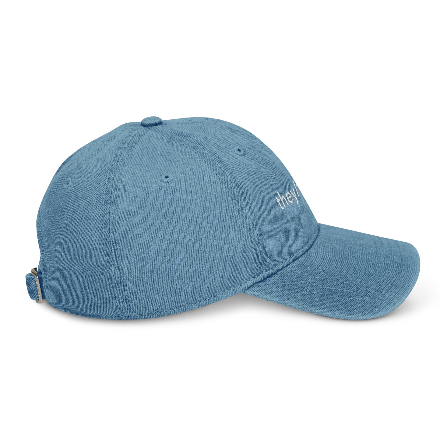 They/Them Denim Hat