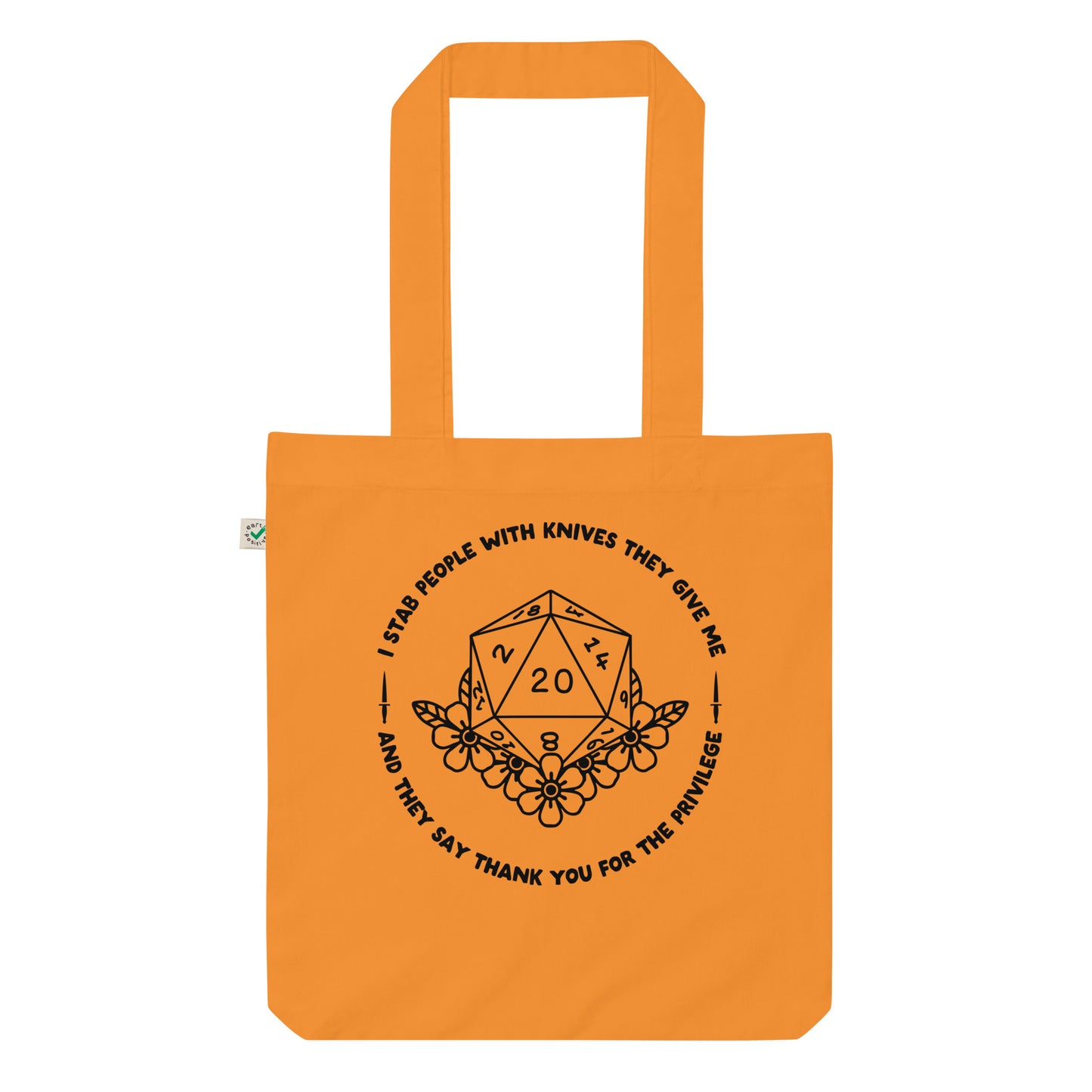 Dungeon Master Organic tote bag