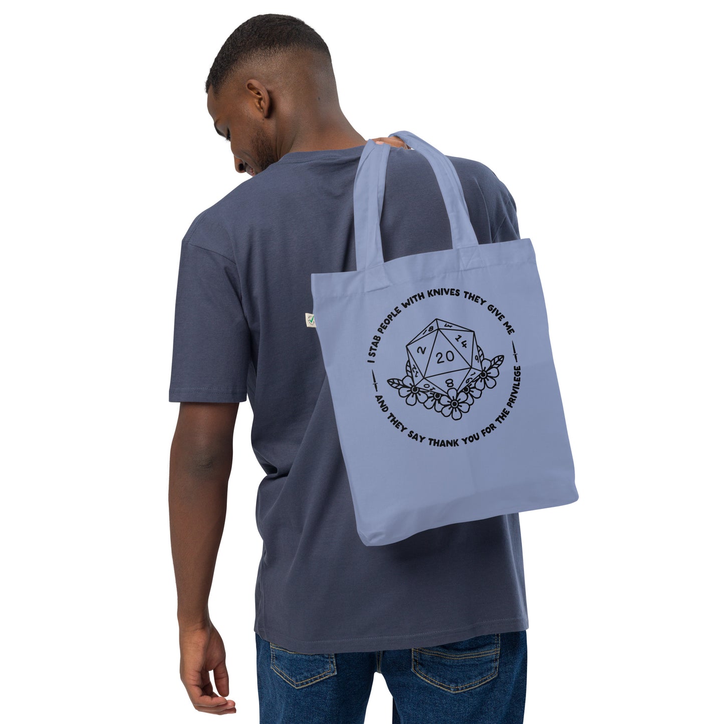 Dungeon Master Organic tote bag