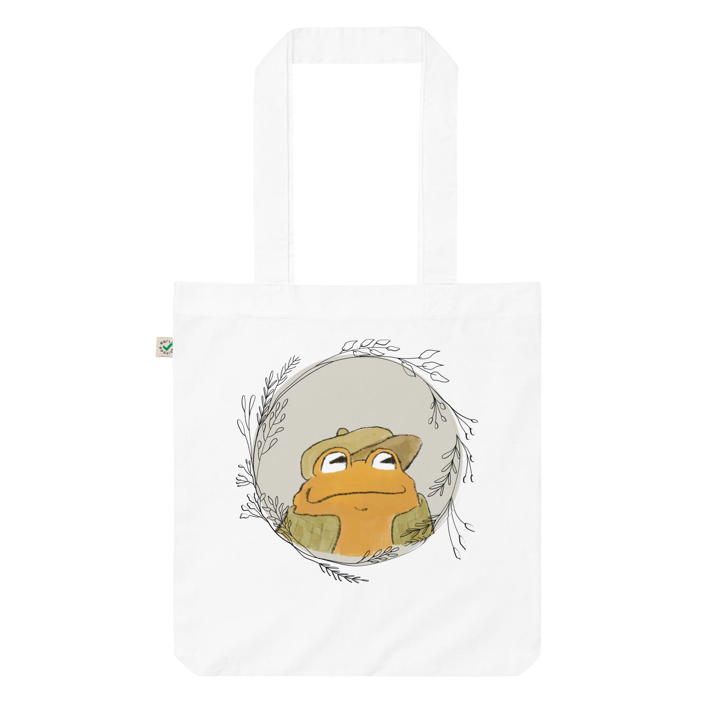 Frog Organic tote bag