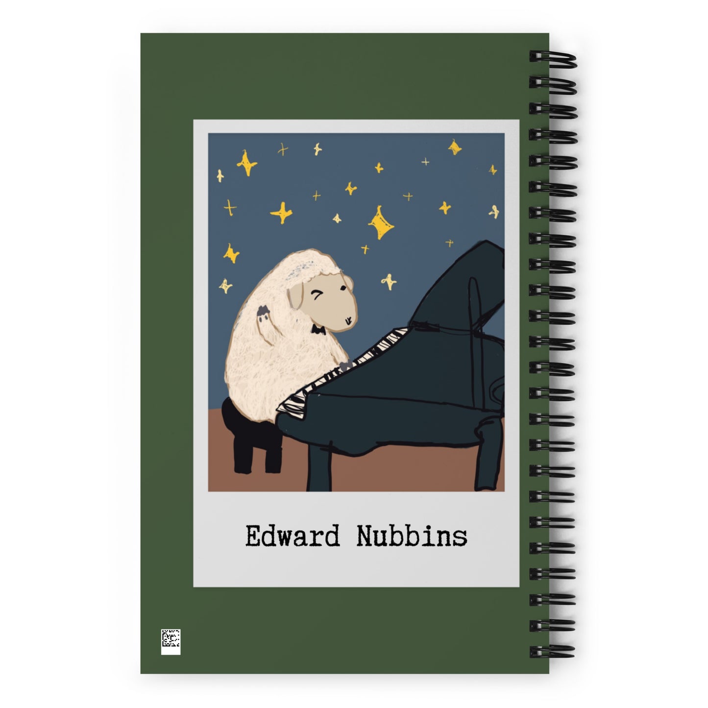 Edward Nubbins Spiral notebook